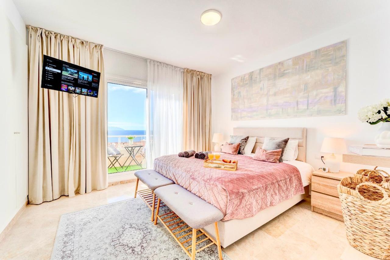 Black Beach Luxury Vacation House Puerto de Santiago  Exterior foto